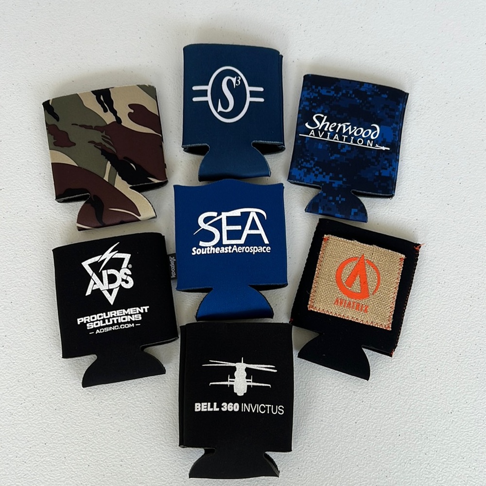 NEW KOOZIES Army Aviation Summit 2022 AIRBUS Nashville TN Aviatrix Invictus